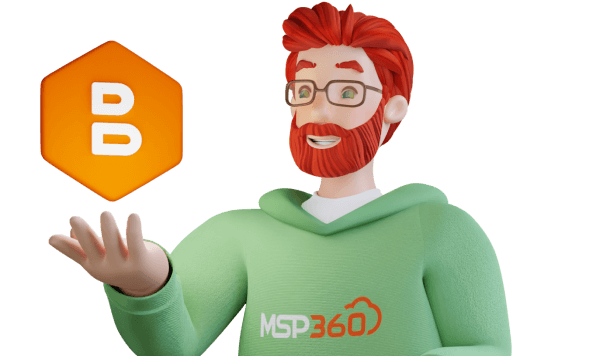 it guy with backup icon