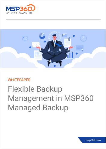 Flexible Backup Management in MSP360 Managed Backup Software