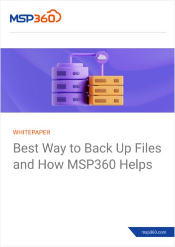 MSP360 File Backup Best Practices