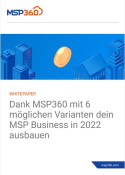 6 Wege, wie MSP360 Ihnen hilft, Ihr MSP-Geschäft im Jahr 2022 auszubauen