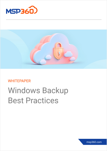 Windows Backup Best Practices