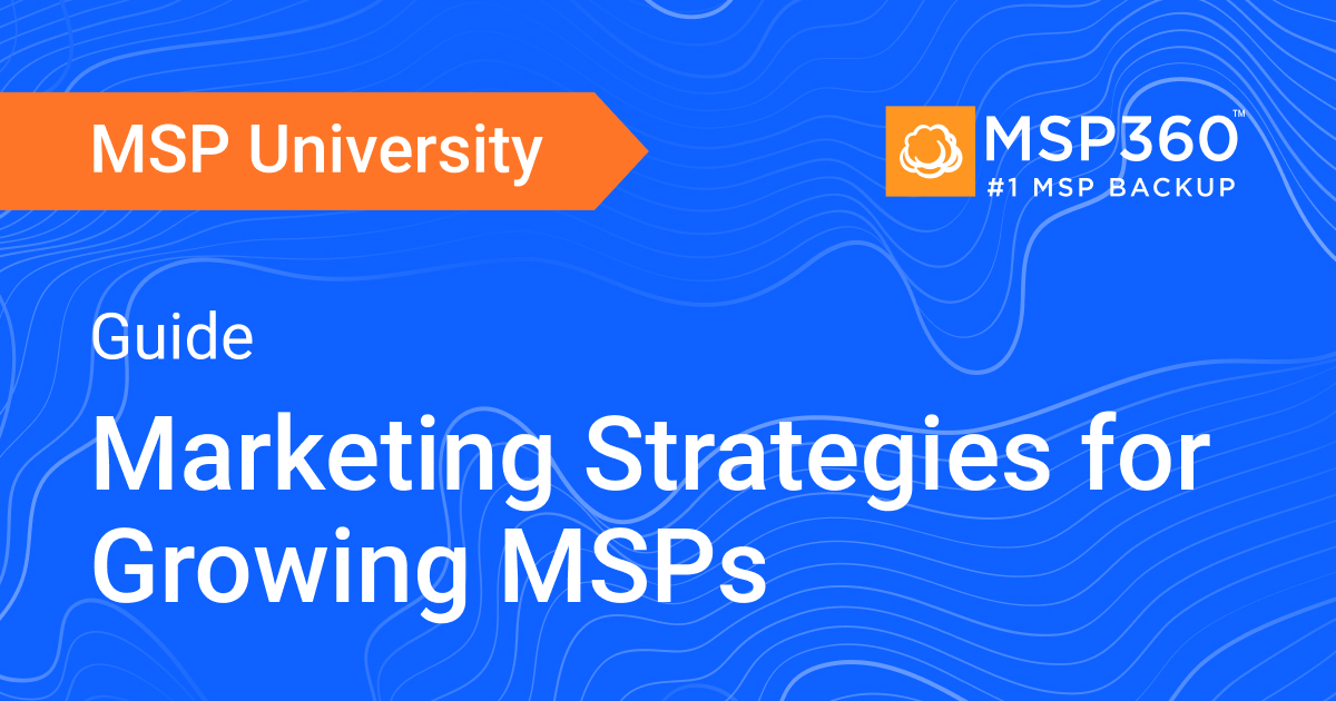 MSP Marketing Strategy: A Comprehensive Guide