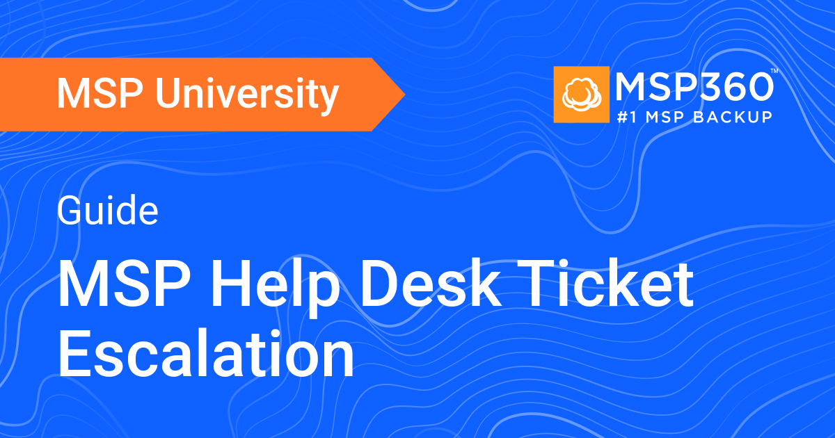 Help Desk Ticket Escalation Process Diagram