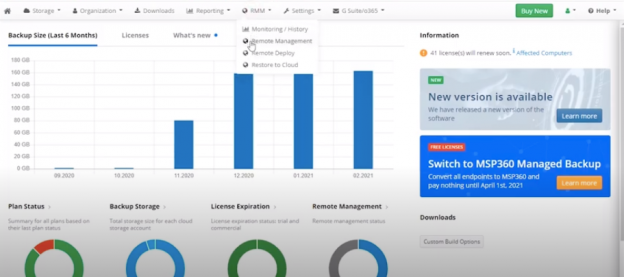 msp360 remote assistant