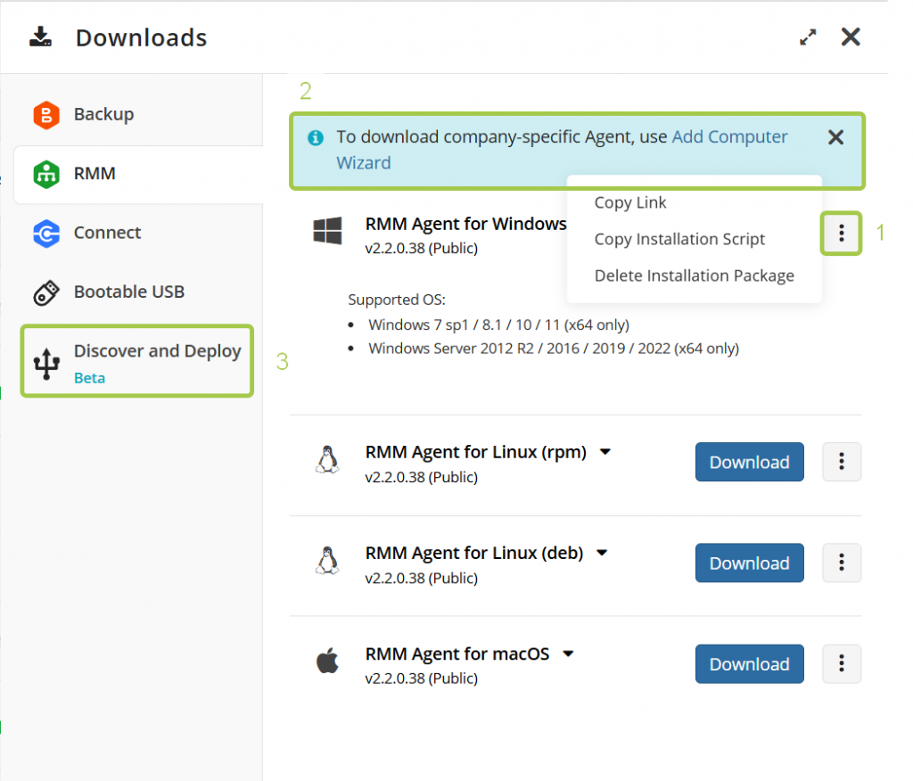 Download MSP360 RMM