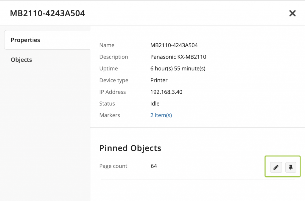 SNMP pin detailed